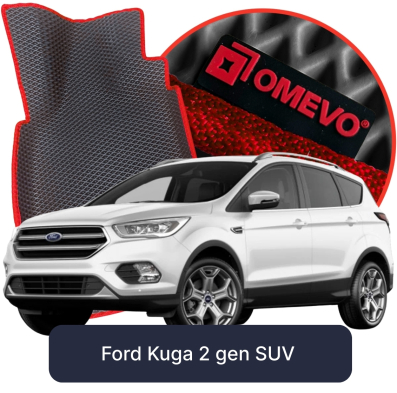 OMEVO 5D Pro EVA Fußmatten für Ford Kuga 2. gen SUV (2012-2019)