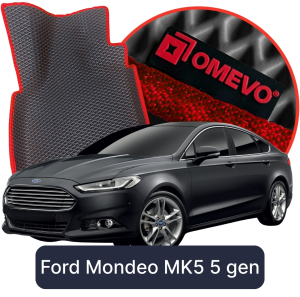 OMEVO 5D Pro EVA Fußmatten für Ford Mondeo MK5 5. gen Sedan (2014-2022)