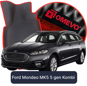 OMEVO 5D Pro EVA Fußmatten für Ford Mondeo MK5 5. gen Kombi (2014-2022)