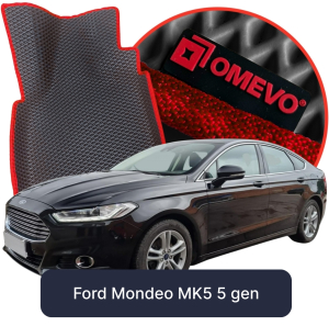 OMEVO 5D Pro EVA Fußmatten für Ford Mondeo MK5 5. gen Liftback (2014-2022)