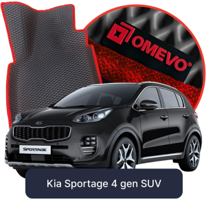 OMEVO 5D Pro EVA Fußmatten für Kia Sportage 4. gen SUV (2015-2021)