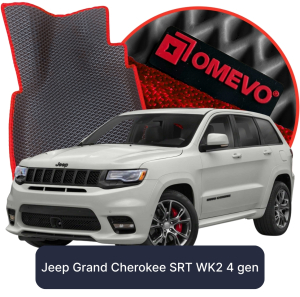OMEVO 5D Pro EVA Fußmatten für Jeep Grand Cherokee SRT WK2 4. gen SUV (2010-2021)