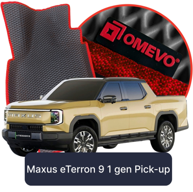 OMEVO 5D Pro EVA Fußmatten für Maxus eTerron 9 1. gen Pick-up (2024-2025)