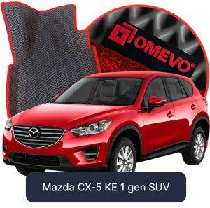 OMEVO 5D Pro EVA Fußmatten für Mazda CX-5 KE 1. gen SUV (2012-2017)