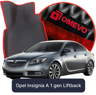OMEVO 5D Pro EVA Fußmatten für Opel Insignia A 1. gen Liftback (2008-2017)
