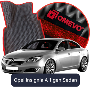 OMEVO 5D Pro EVA Fußmatten für Opel Insignia A 1. gen Sedan (2008-2017)