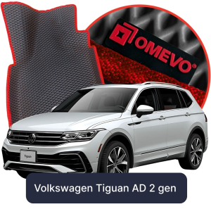 OMEVO 5D Pro EVA Fußmatten für Volkswagen Tiguan AD 2. gen SUV (2016-2023)