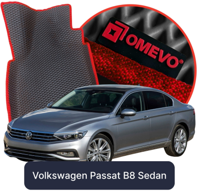OMEVO 5D Pro EVA Fußmatten für Volkswagen Passat B8 8. gen Sedan (2014-2022)