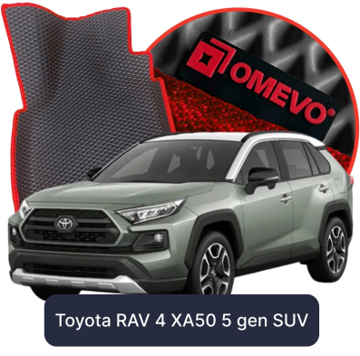 OMEVO 5D Pro EVA Fußmatten für Toyota RAV 4 XA50 5. gen SUV (2019-2025)