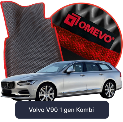OMEVO 5D Pro EVA Fußmatten für Volvo V90 1. gen Kombi (2016-2025)