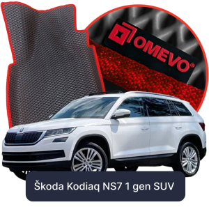 OMEVO 5D Pro EVA Fußmatten für Škoda Kodiaq 5-sitzig NS7 1. gen SUV (2016-2024)