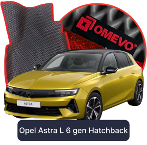 OMEVO 5D Pro EVA Fußmatten für Opel Astra L 6. gen Hatchback 5-türig (2022-2025)