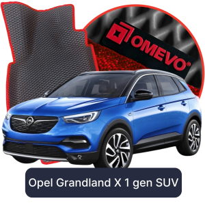 OMEVO 5D Pro EVA Fußmatten für Opel Grandland X 1. gen SUV (2017-2024)