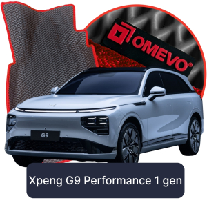 OMEVO 5D Pro EVA Fußmatten für Xpeng G9 Performance 1. gen SUV (2022-2025)