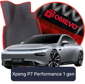 OMEVO 5D Pro EVA Fußmatten für Xpeng P7 Performance 1. gen Sedan (2020-2025)