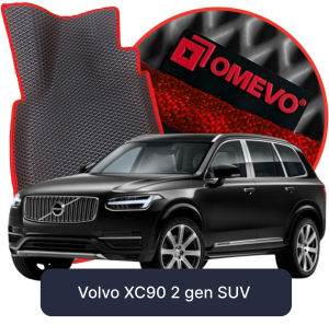 OMEVO 5D Pro EVA Fußmatten für Volvo XC90 7-sitzig 2. gen SUV (2015-2025)
