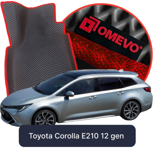 OMEVO 5D Pro EVA Fußmatten für Toyota Corolla E210 Hybride 12. gen Kombi (2018-2025)