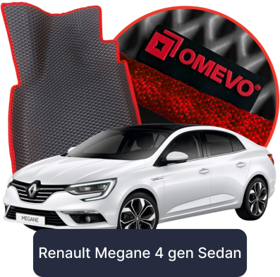 EVA Autoteppiche OMEVO für Renault Megane 4. Generation Limousine (2016-2024)