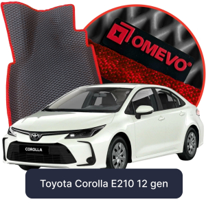 OMEVO 5D Pro EVA Fußmatten für Toyota Corolla E210 12. gen Sedan (2018-2025)