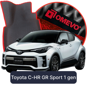 OMEVO 5D Pro EVA Fußmatten für Toyota C-HR GR Sport 1. gen SUV (2016-2023)