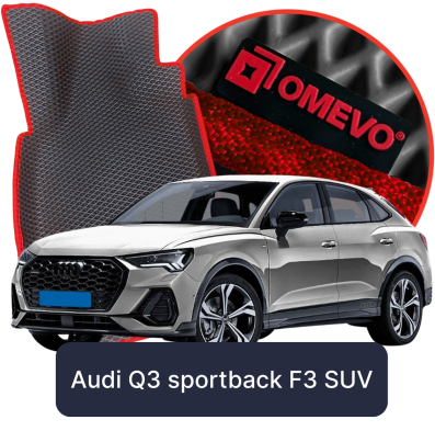 OMEVO 5D Pro EVA Fußmatten für Audi Q3 sportback F3 2. gen SUV (2018-2025)
