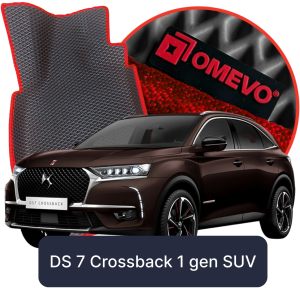 OMEVO 5D Pro EVA Fußmatten für DS 7 Crossback 1. gen SUV (2017-2025)
