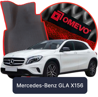 OMEVO 5D Pro EVA Fußmatten für Mercedes-Benz GLA X156 1. gen SUV (2013-2019)