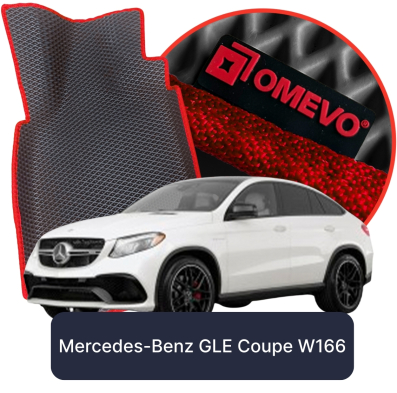OMEVO 5D Pro EVA Fußmatten für Mercedes-Benz GLE Coupe W166 1. gen SUV (2015-2019)
