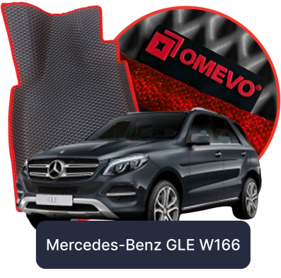 OMEVO 5D Pro EVA Fußmatten für Mercedes-Benz GLE W166 1. gen SUV (2015-2019)