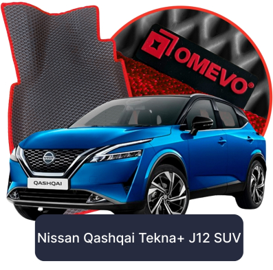 OMEVO 5D Pro EVA Fußmatten für Nissan Qashqai Tekna+ J12 3. gen SUV (2021-2025)