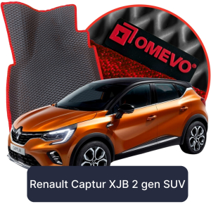 OMEVO 5D Pro EVA Fußmatten für Renault Captur XJB 2. gen SUV (2019-2025)