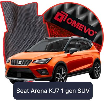 OMEVO 5D Pro EVA Fußmatten für Seat Arona KJ7 1. gen SUV (2017-2025)