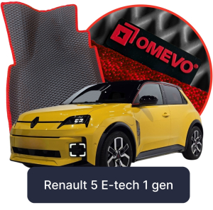 OMEVO 5D Pro EVA Fußmatten für Renault 5 E-tech 1. gen Hatchback 5-türig (2024-2025)