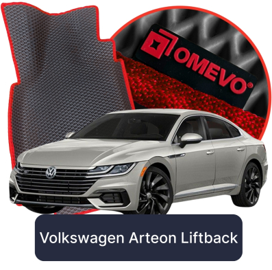 OMEVO 5D Pro EVA Fußmatten für Volkswagen Arteon 1. gen Liftback (2017-2025)
