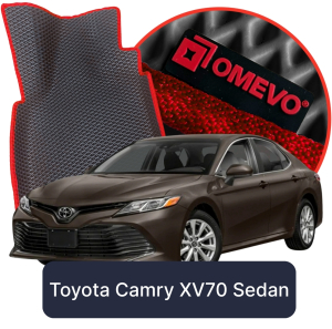 OMEVO 5D Pro EVA Fußmatten für Toyota Camry XV70 8. gen Sedan (2017-2024)