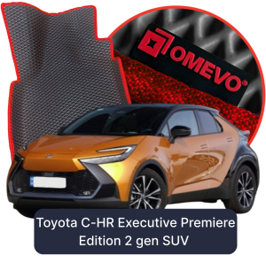 OMEVO 5D Pro EVA Fußmatten für Toyota C-HR Executive Premiere Edition 2. gen SUV (2023-2025)