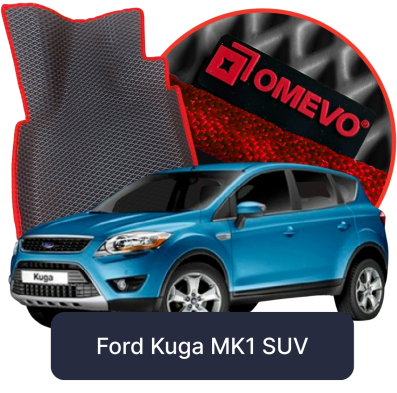 EVA Auto Fussmatten OMEVO fuer Ford Kuga MK1 1 gen SUV (2008–2013)
