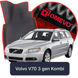 OMEVO 5D Pro EVA Fußmatten für Volvo V70 3. gen Kombi (2007-2016)