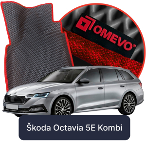 OMEVO 5D Pro EVA Fußmatten für Škoda Octavia 5E 4. gen Kombi (2019-2025)