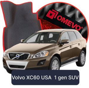 OMEVO 5D Pro EVA Fußmatten für Volvo XC60 USA 1. gen SUV (2008-2017)