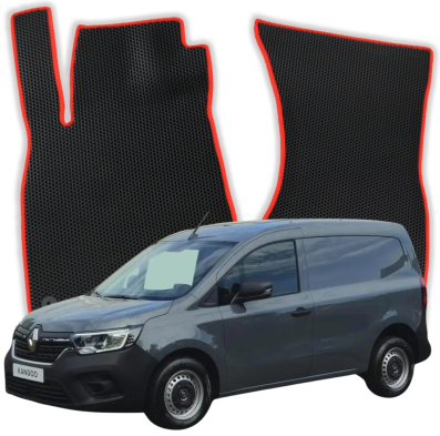 EVA Auto-Fußmatten OMEVO für Renault Kangoo L2 2-Sitzer 3. Generation KombiVan 4 Türen (2021-2025)