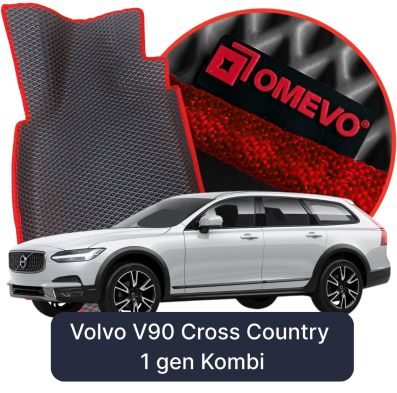 EVA Auto Fussmatten OMEVO fuer Volvo V90 Cross Country 1 gen Kombi (2016–2025)