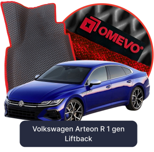 OMEVO 5D Pro EVA Fußmatten für Volkswagen Arteon R 1. gen Liftback (2017-2025)
