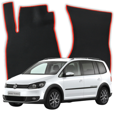 EVA Autofußmatten OMEVO für Volkswagen Touran Cross 7-Sitzer 1. Generation Minivan (2003-2015)