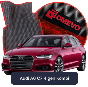 OMEVO 5D Pro EVA Fußmatten für Audi A6 C7 4. gen Kombi (2011-2018)