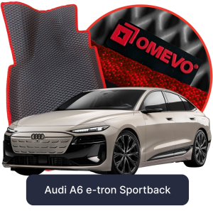 OMEVO 5D Pro EVA Fußmatten für Audi A6 e-tron Sportback Performance 1. gen Liftback (2024-2025)