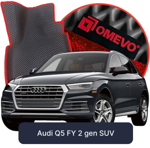 OMEVO 5D Pro EVA Fußmatten für Audi Q5 FY 2. gen SUV (2016-2024)