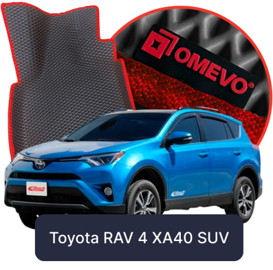 EVA Auto Fussmatten OMEVO fuer Toyota RAV4 XA40 4 gen SUV (2012–2018)