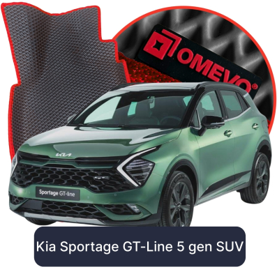 EVA Auto Fußmatten OMEVO für Kia Sportage GT-Line 5. Generation SUV (2021-2025)