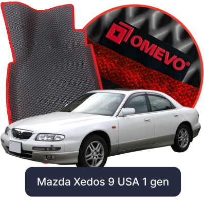 EVA Auto Fußmatten OMEVO für Mazda Xedos 9 USA 1. Generation Sedan (1993-2003)